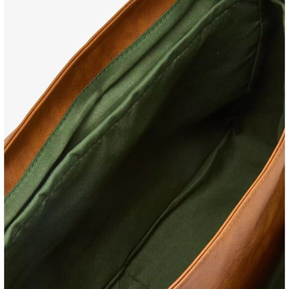 Her Universe The Lord Of The Rings One Ring Leaves Messenger Bag and Wallet NWT - Picture 6 of 11